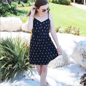 J Crew factory pineapple dress - size 0